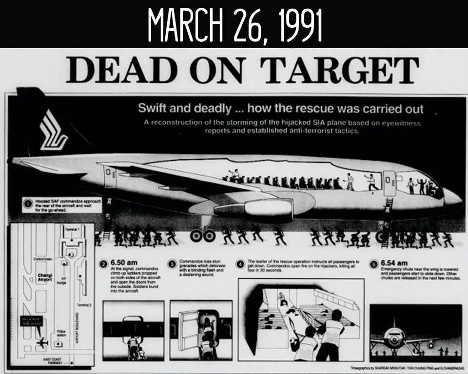 新航SQ117劫机事件30周年!当年震惊世界的黑暗9小时