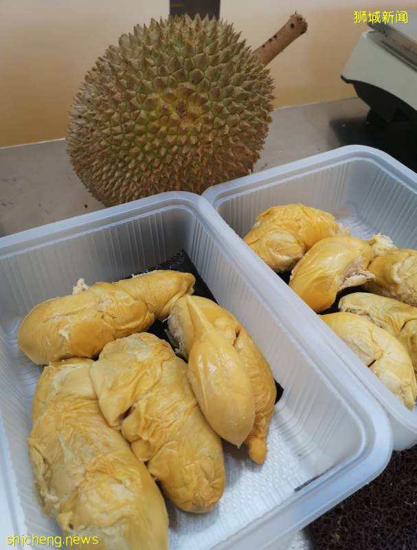 赌王千里专机空运的榴梿,狮城的你动动手指就可以送到家啦