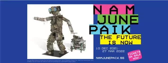 刷爆朋友圈的白南准世界巡展，最後一站就在新加坡！隨手一拍都是大片