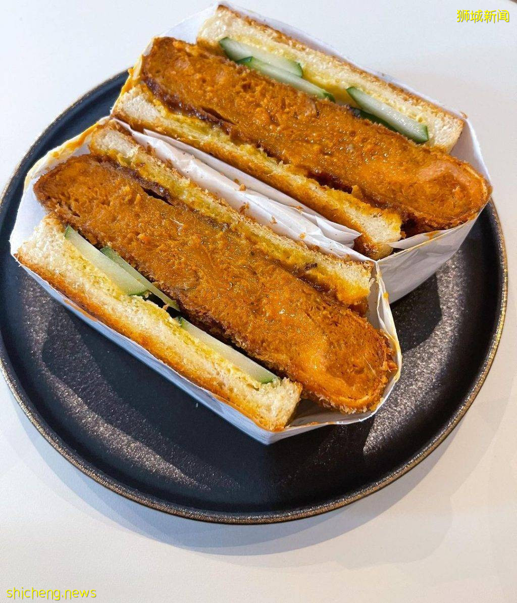 日式咖啡館Hello Arigato✨售賣牛肉、Otah餡三明治🥪厚實肉餅、特調醬汁,神奇的食物組合