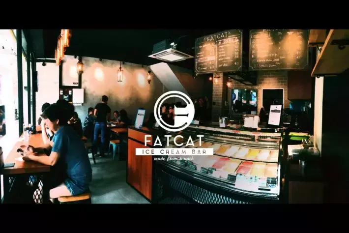 超火冰激凌小店FATCAT开新店啦,就在Kovan