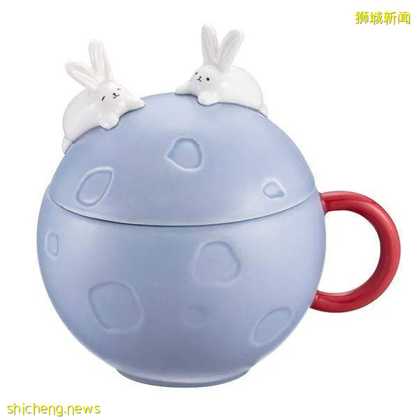 星巴克推出中秋节限定“玉兔杯”!夜光玻璃、星空繁花太魔幻