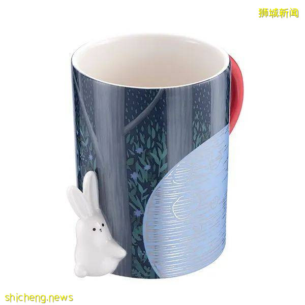 星巴克推出中秋节限定“玉兔杯”!夜光玻璃、星空繁花太魔幻