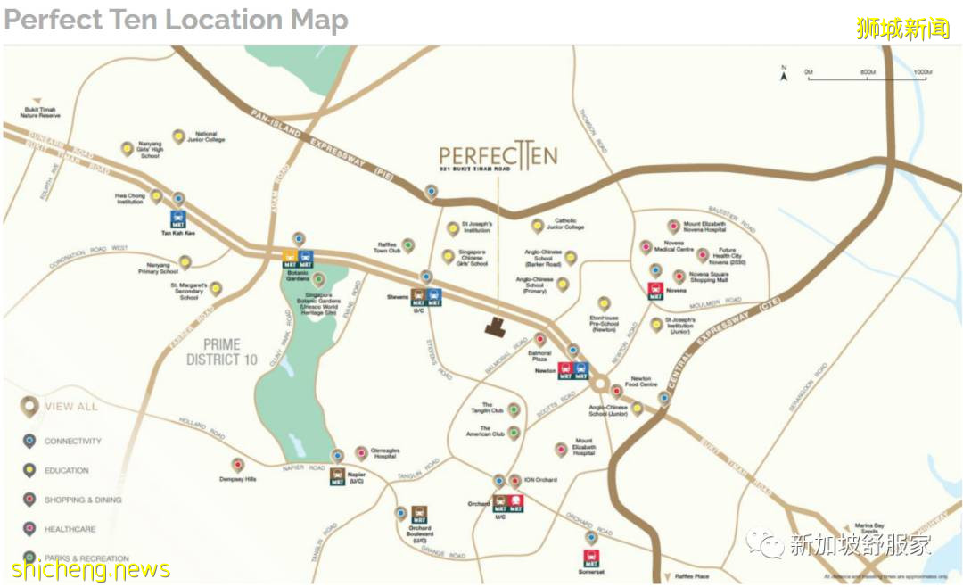 《Perfect Ten》新加坡豪華公寓 黃金地段 頂級學區 永久地契 世代相傳 你值得擁有