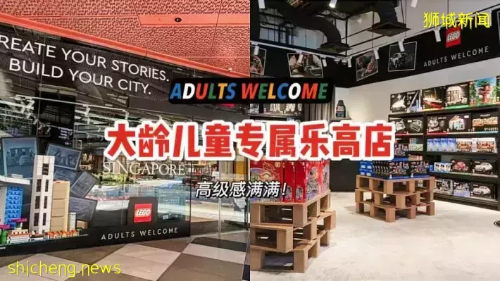 LEGO新加坡第一家主題店@FUNAN！主打聯名款、IDEAS系列，18歲以上大齡兒童樂瘋了