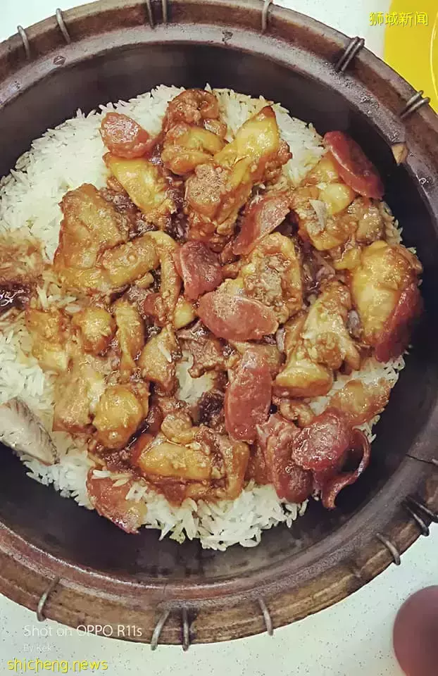 隐藏美食; 位于裕廊西的香江砂煲🥘鸡饭