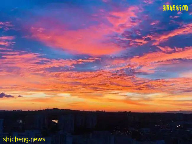 新加坡絕美晚霞霸屏網絡，你看了嗎？獅城這些地點最合適賞晚霞