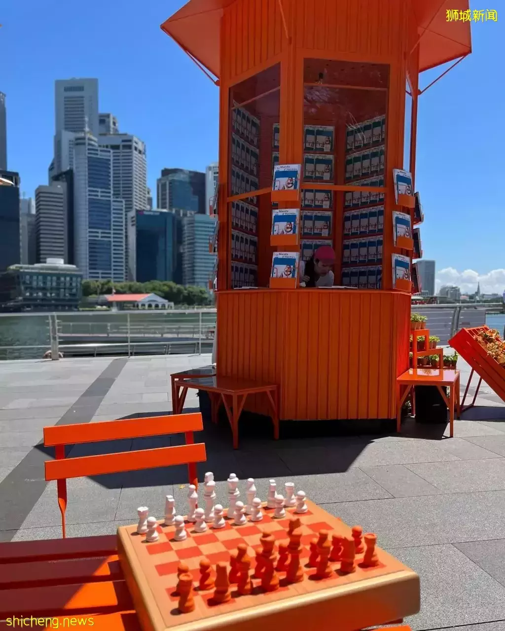 爱马仕MBS快闪活动！限定橙色网袋、花束、杂志免费领