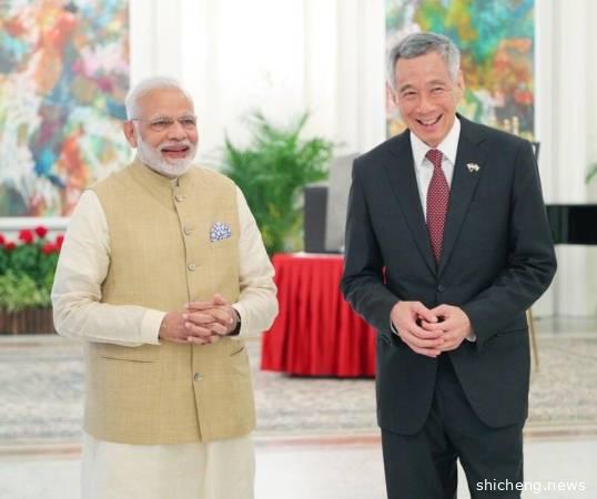 ◤新国启动断路器◢ 李显龙请莫迪放心 新国将照顾印度客工