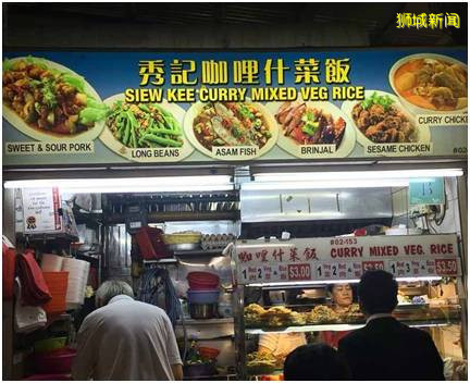 新加坡日常午餐吃什麽