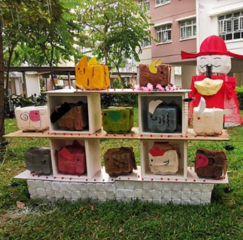 变废为宝做展厅，庆祝新年真环保