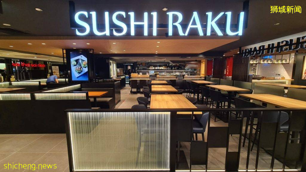 香港知名连锁日料餐厅 Sushi Raku开到新加坡