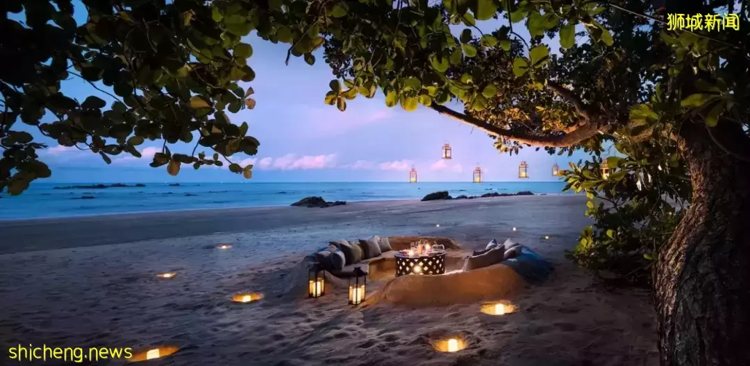 从新加坡坐船一个半小时,这个地方火了!阳光海滩度假村只要46新