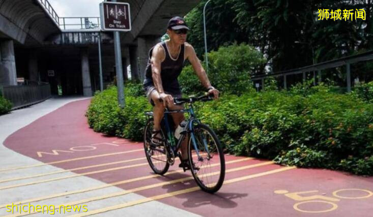 新加坡人车混行惹争议，网友调侃：坡县又小、又窄、行人骑士不“干架”才怪