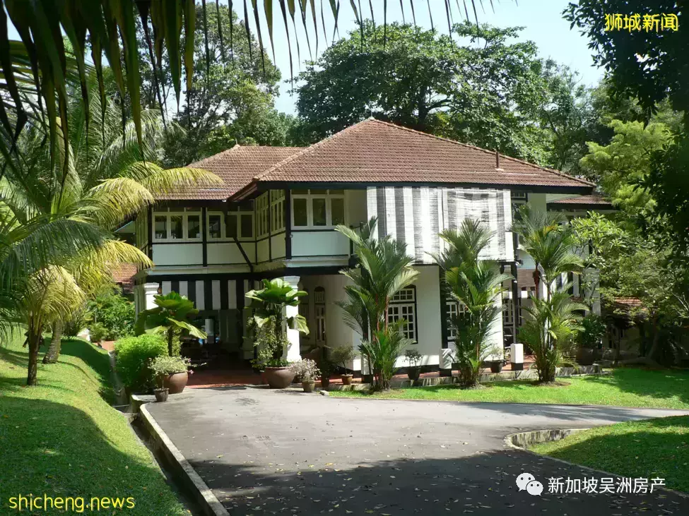 新加坡珍稀国宝级老建筑 黑白洋房