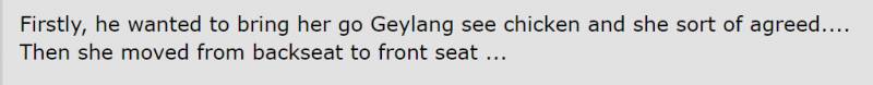 奇葩！新加坡司机问女乘客：去过芽笼吗？你是处女吗