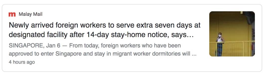 最新規定:這些人來新加坡需隔離14+7天!持准證入境新加坡全攻略