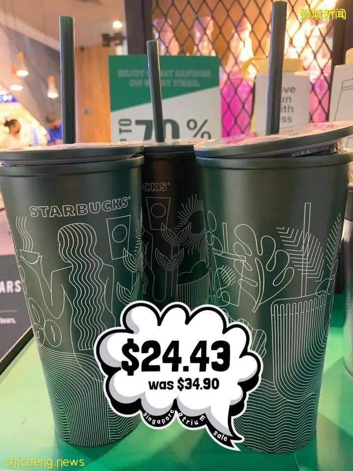 6月折扣!星巴克水杯5折,女裝$4.99/件,眼鏡3副僅$99,Adidas匡威3折起