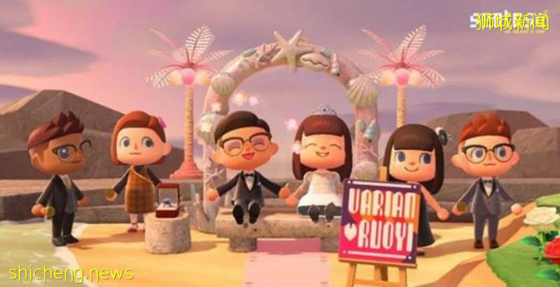 有創意!新加坡新婚夫妻舉辦虛擬婚禮!