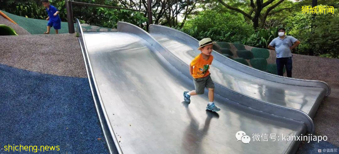 遛娃圣地海军部公园,超多大滑梯,大人孩子一起嗨