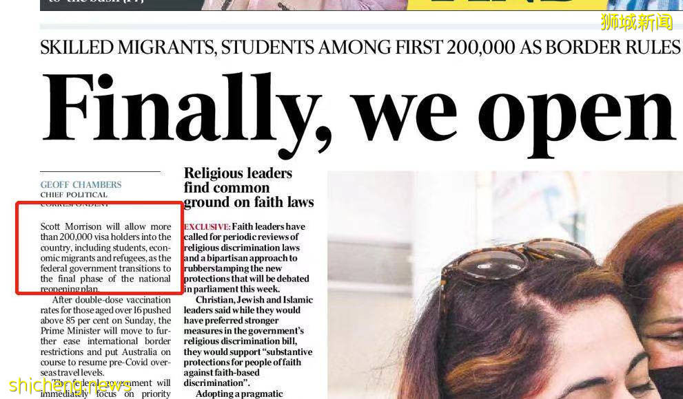 全面解封！12月1日起，中國留學生可以去澳洲上課了！新加坡首批遊客抵達