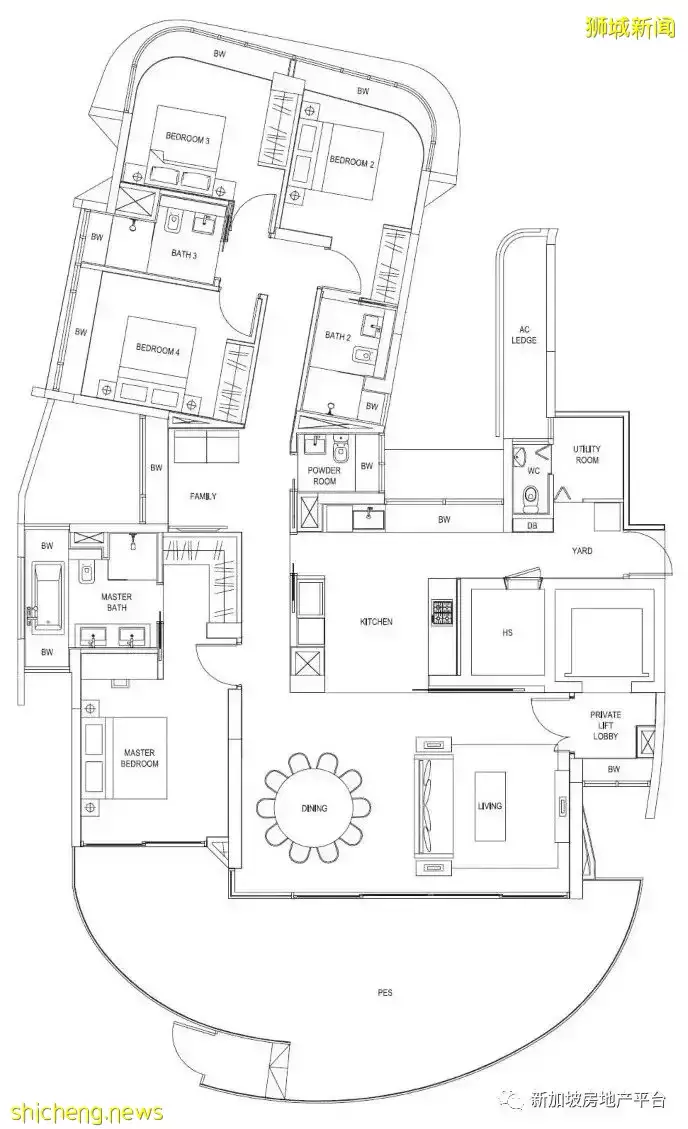 峽灣之美 星洲之光 Cape Royale(D04郵區 濱海灣)