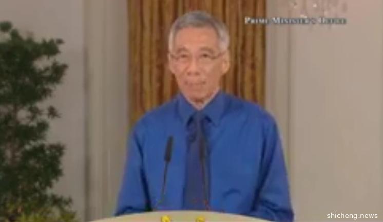 “保护自己与家人”．李显龙促民众单独外出