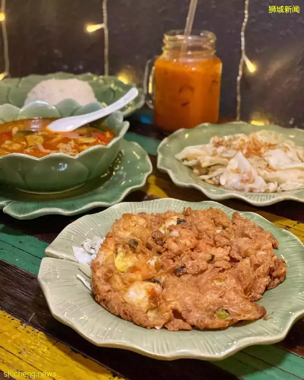 Warm Up Cafe户外露天泰国餐厅🇹🇭 经典料理➕地道小吃聚集地!酸香、热辣、甜点全都有🤤