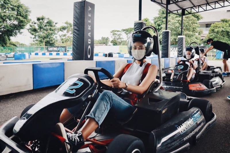 周董林俊傑同款賽道🏎️ 新加坡速度與激情,The Karting Arena No 1電動卡丁車🏁