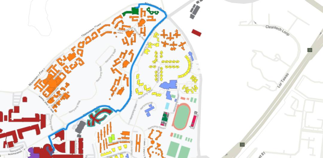 非常實用！南洋理工大學校園導航系統正式上線