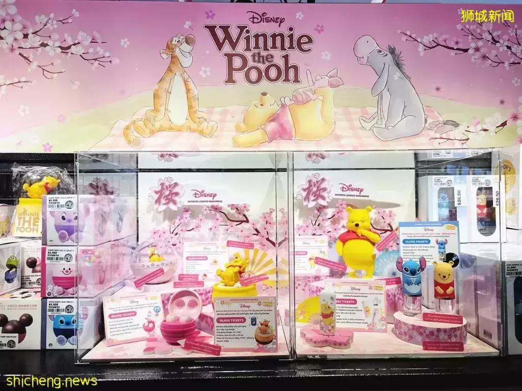 櫻花主題限定快閃活動@Suntec City，迪士尼&amp;Hello Kitty全都有