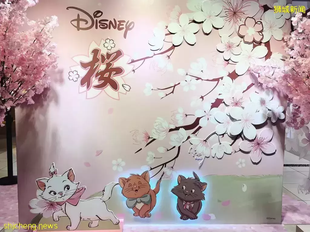 櫻花主題限定快閃活動@Suntec City，迪士尼&amp;Hello Kitty全都有