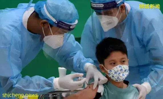 最快下周開始！新加坡政府將逐步開放預約接種兒童冠病疫苗時段