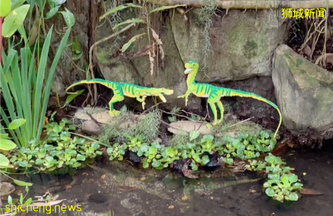 门票6折！一只恐龙有多大？亚洲首个积木恐龙世界，超过60只在新加坡动物园和河川生态园与你捉迷藏