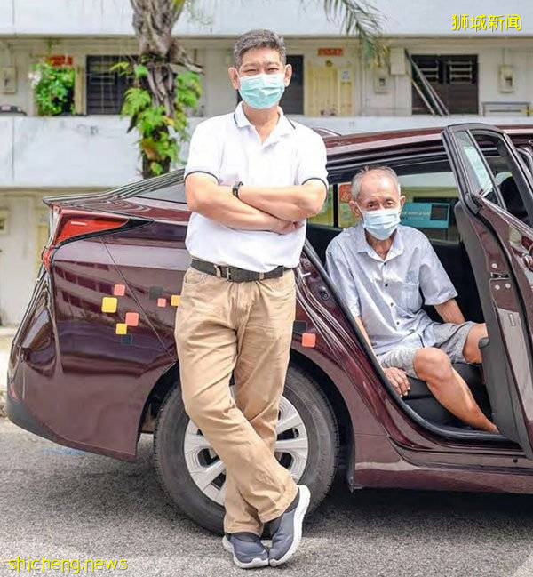 载送行动不便老翁复诊 好心德士司机得奖