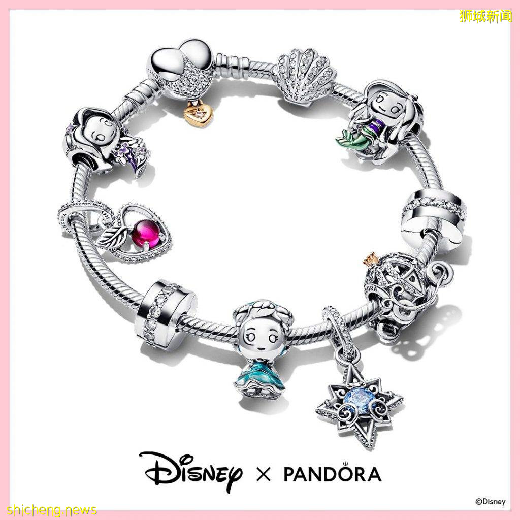 Pandora x Disney公主联名2021新系列！精致又可爱快来get 