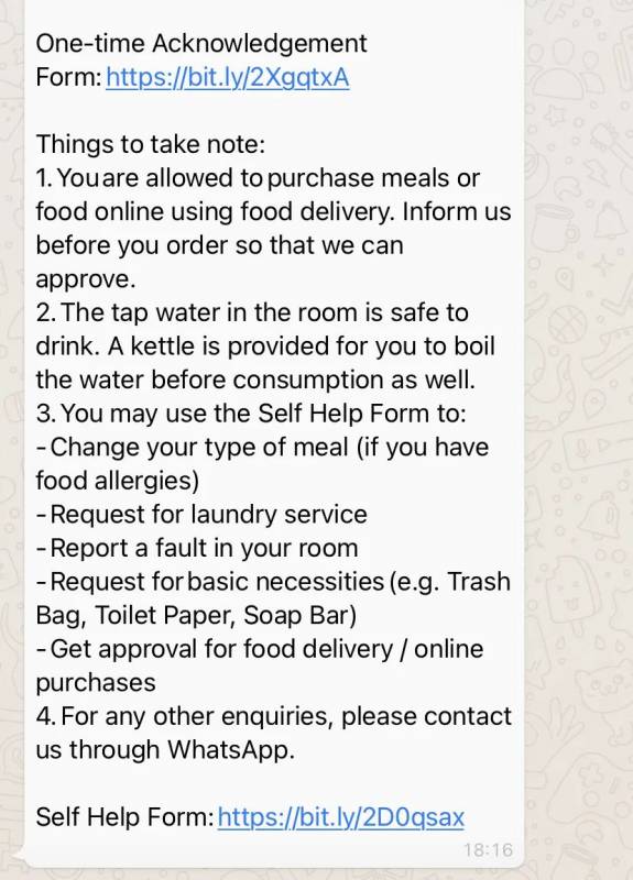 紀實!南洋理工大學留學生隔離全過程