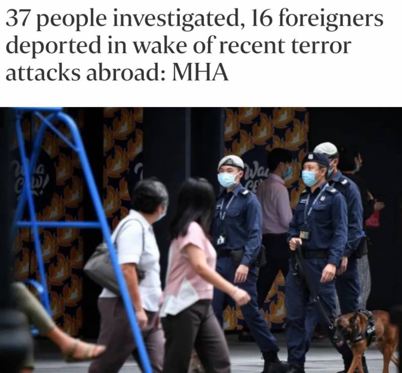 新加坡發現一大批人參與恐怖活動!37人被查,16個被遣返!深扒東南亞的恐襲