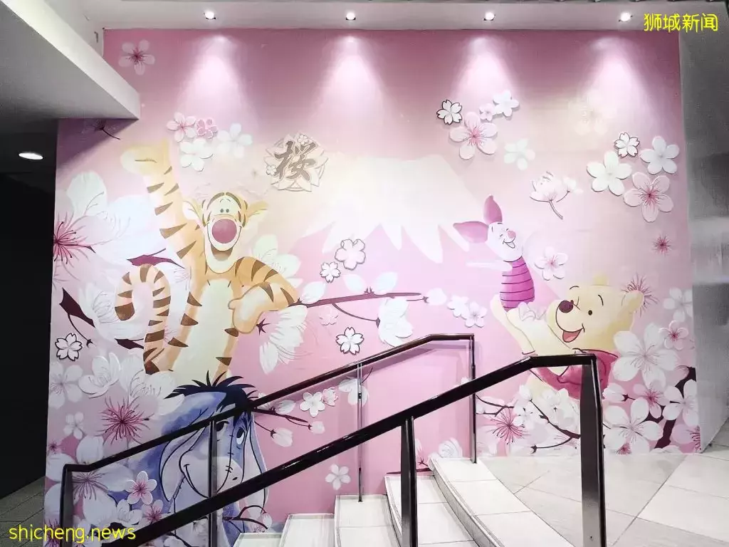 櫻花主題限定快閃活動@Suntec City，迪士尼&amp;Hello Kitty全都有