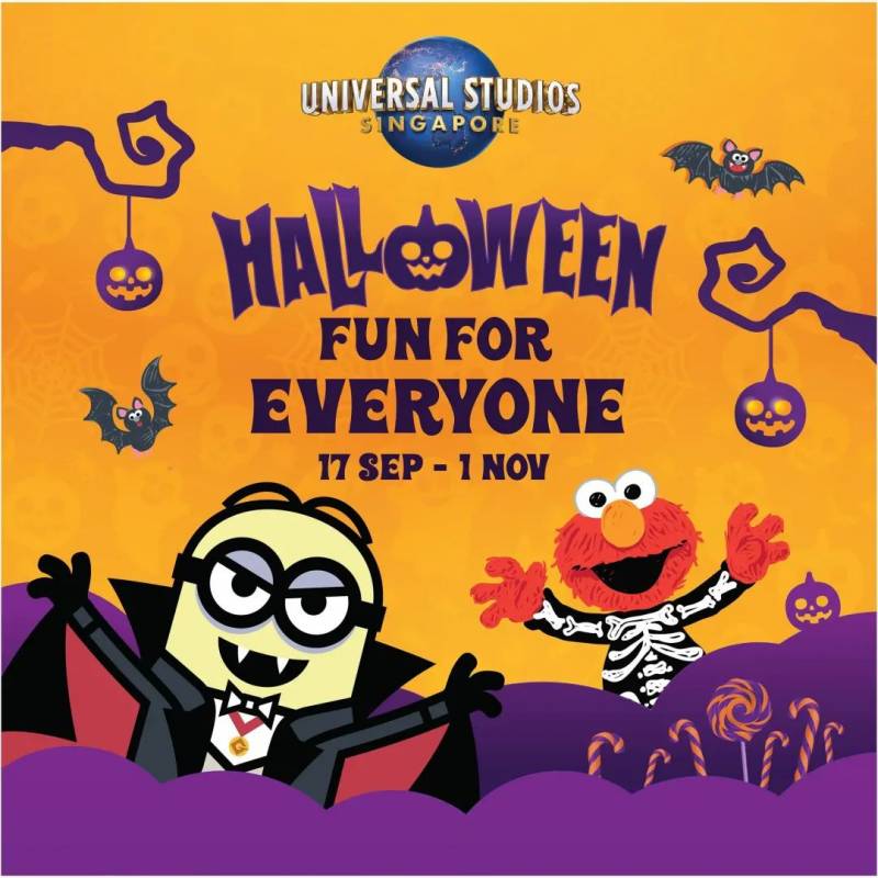 新加坡環球影城萬聖節驚魂夜變身日間萬聖節慶典