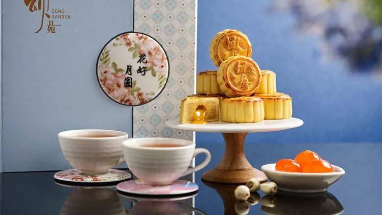 颂苑推出茶味月饼啦,嗜茶的小伙伴们有福了