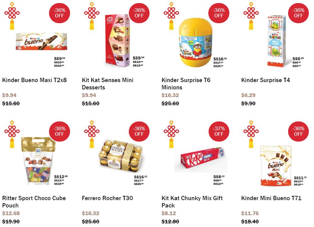 折扣 DFS酒类零食4折,网红龙虾汉堡店促销,抽奖送80万新币公寓