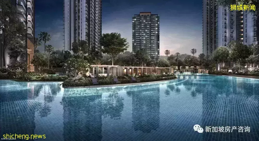 新加坡西南部最大的景觀樓盤Normanton Park 鑫悅府