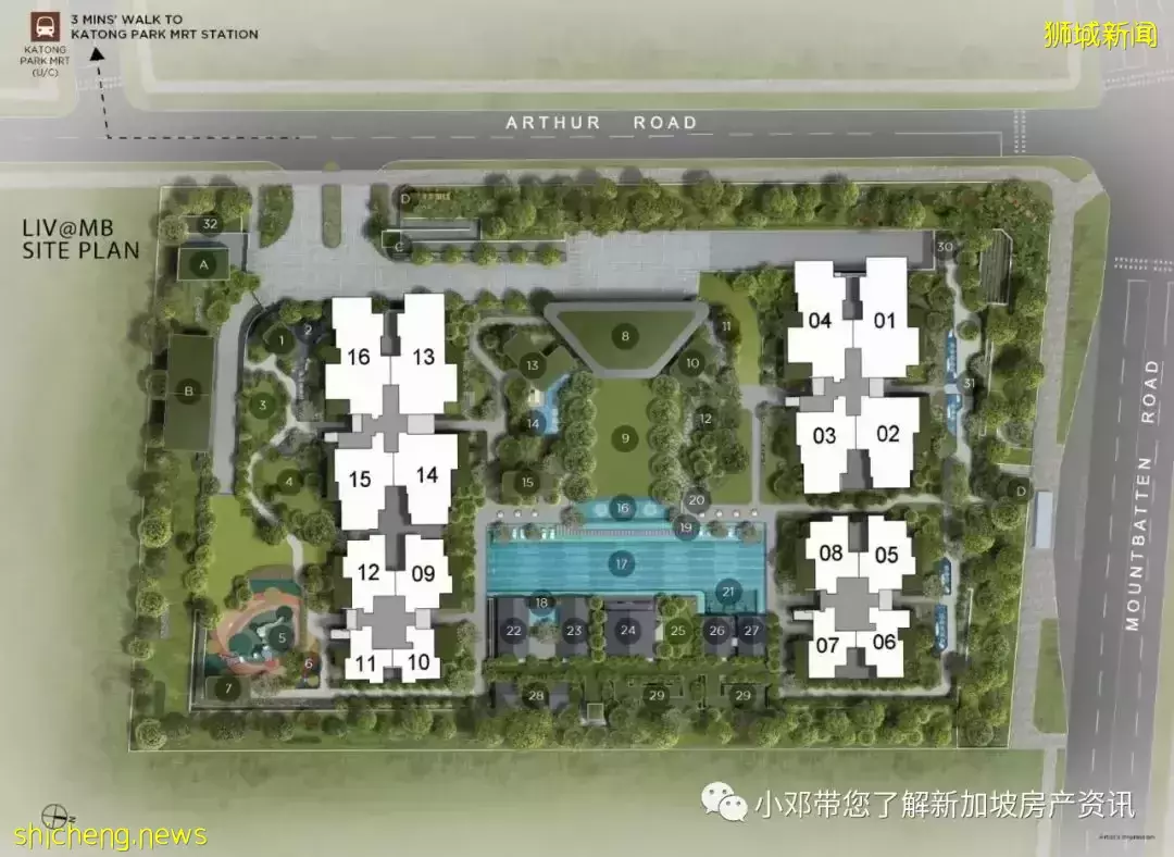 东海岸别墅区稀有的大盘——Liv@MB