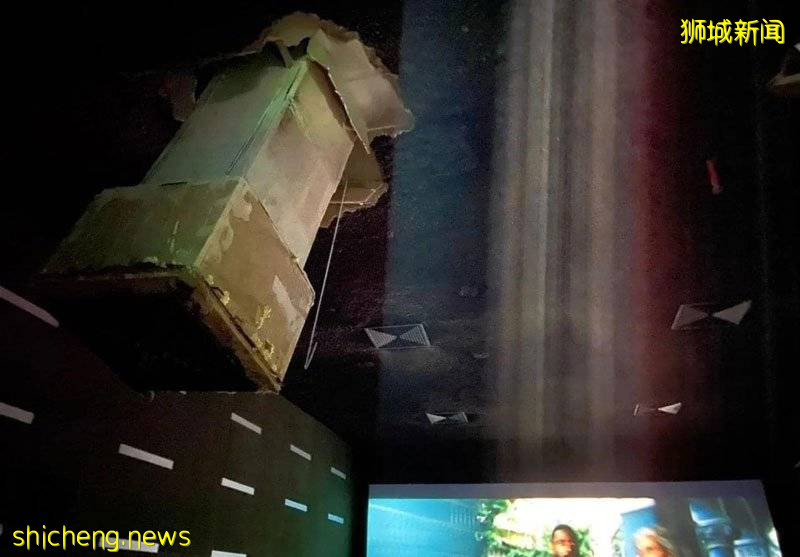 戏院冷气机掉落  少女头部被砸伤 