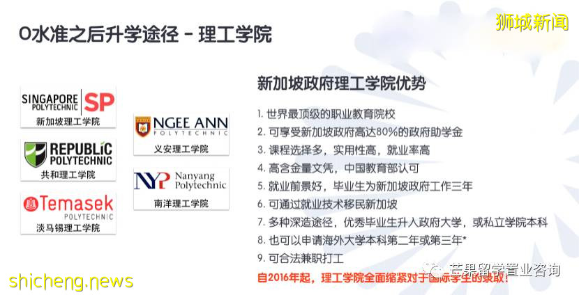 新加坡 “O” 水准！最全課程彙總