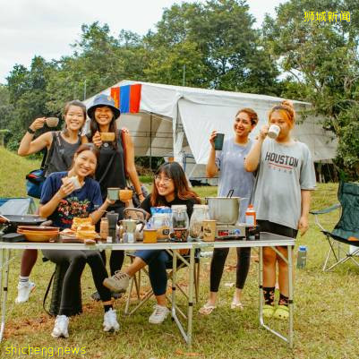 保证你没见过!新加坡2天1夜蒙古包露营,篝火点起来