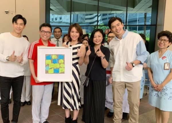 ◤武汉肺炎◢ 新传媒众艺人送暖 为抗疫前线医护打气