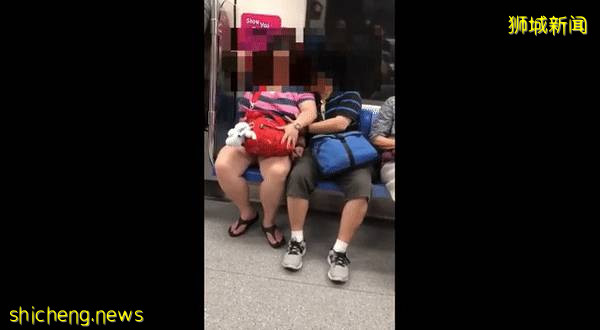 一對情侶在新加坡巴士上親熱,竟遭安哥破口大罵