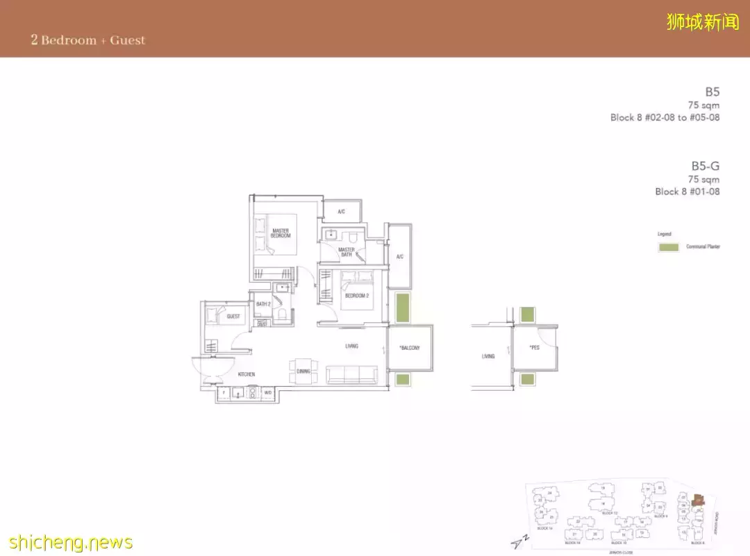 新加坡又出全景观公寓,示范了真正的花园式小区